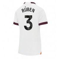 Manchester City Ruben Dias #3 Vonkajší Ženy futbalový dres 2023-24 Krátky Rukáv
